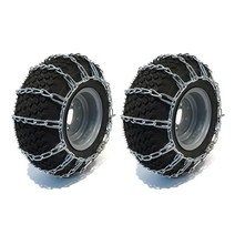 The ROP Shop 20x8x8 20x8-8 20x8 20x8x10 스노우 머드 트랙션 타이어 체인 2링크 간격