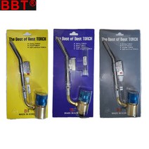 BBT 냉동가스토치 동관용접기 에어컨토치 1구 토치 3종, BBT 1구 토치 왼나사/암나사형(노랑)