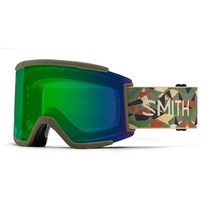 스미스옵틱 스키고글 Smith Optics 4D MAG 남여 공용 스노우 윈터 고글, ChromaPop Everyday Green Mirro, Alder Geo Camo