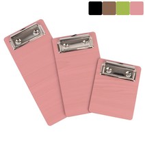 컬러 우드 클립보드, 색상/사이즈-200/갈색