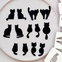 귀여운 고양이 도자기 폴리머 클레이 몰드 세트 동물 패턴 커터 DIY 귀걸이 쥬얼리 펜던트 커팅 스탬핑 도구, [07] 073pcs