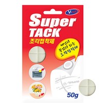 브이텍 슈퍼텍 조각 접착제 50g 화이트 VT-085 본드
