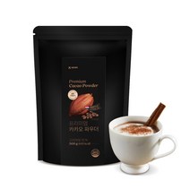 네이쳐티] 무설탕 프리미엄 카카오 초코라떼 파우더 500G, 무설탕 카카오 파우더 500g, 1개