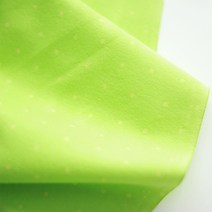 자투리 융기모 4mm도트 그린