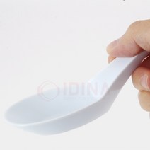 바우테리어 일식 쌀국수 마라탕 우동 국물떠먹는 스푼 8p, 화이트