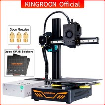 3D 프린터 DIY키트 Kingroon kp3s 고정밀 업그레이드 된 diy 키트 터치 스크린 크기 180180180mm 3d프린터, 협력사, KP3S 3.0 2개 자석