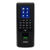 COUNS CU-F370-MF-Fingerprint Mifare 13.56MHZ RFID 액세스 제어 tcp/ip T9 입력 도어 시스템, 한개옵션0