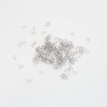 목걸이 체인링 C링 두께 0.45mm(3g) 악세사리부자재 오픈형 오링 오픈형 씨링, OR(실버)