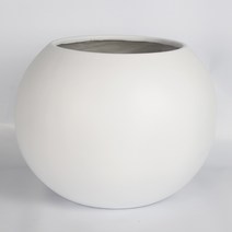 순둥이네화분 마블 볼 모양 대/마블화분/인테리어, 마블 볼 흰색 대+롤러받침