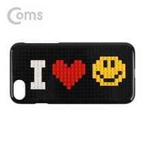 Phone7 미니(나노)블럭 케이스 Black, 10개