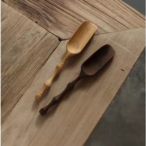 웨이브 대나무스쿱 (핸드메이드), 내추럴, 1개