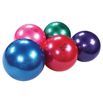 아이워너 체조볼 다양한 색상 주니어용 일반용 성인 유아 취미 활동, 레드