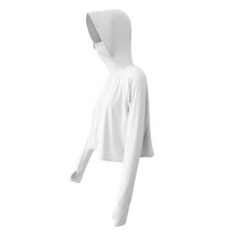 키넥스완 UPF50+ 여자 자외선 차단복, 화이트