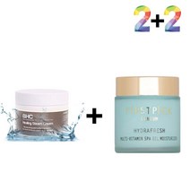 전신 피부 수분 보습 크림 2+2 기획세트 [각질관리 블랙헤드 피지 제거], 쿠팡 아하바하스팀크림 2개_럭센스멀티밤 2개, 쿠팡 본상품선택