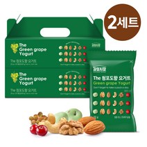 [하루견과]THE감성시장하루견과청포도요거트20입세트X2세트/하루견과 선물세트 견과류