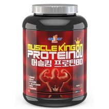 원데이뉴트리션 머슬킹 80 프로틴 헬스 보충제, 2kg, 19개