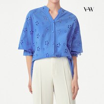 2[VW베라왕]22SS 아일렛 블라우스