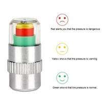 타이어압력측정기 자동차 공기압 압력 게이지 타이어 압력 모니터 게이지 캡 센서 표시기 경고 밸브 스템, 03 2.0 30psi