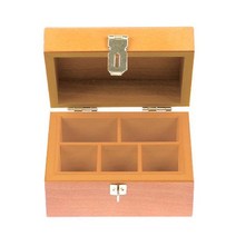 [오피스넥스] 고급나무고무인함 인장함(소 140x110mm), 상세 설명 참조