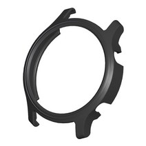 워치 3 4 5 풀커버 스트랩 Haylou RS LS0 Smartwatch 보호기 커버 케이스 시계 범퍼 쉘에 대 한 스마트 Antiscartching 수호자 호환, 01 Black