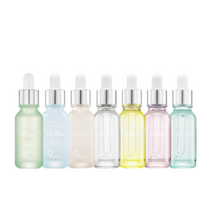 나인위시스 앰플 세럼 3종 세트 에센스 차이 바르는순서 사용법 얼굴 열감 피부 진정 저자극 미백 수분 모공 주름 개선 기능성 비타민 영양 장벽 리프팅 안티에이징 동안 비결 비법, 하이드라+콜라겐+파인