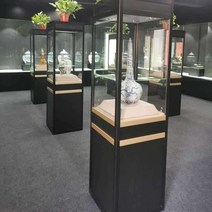 박물관 쇼케이스 디스플레이박스 전시다이 유리케이스, 상세이페이지 참고, 55x55x180cm로우 베이스 모델