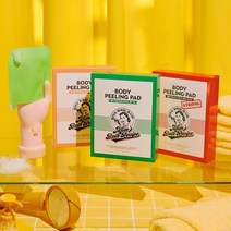 [3팩SET] 바디필링패드 트리플팩 (오리지널/스트롱/트러블 택3), 스트롱 8매+복조리파우치, 스트롱 8매, 스트롱 8매