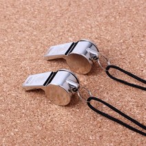 호루라기 호신용 호루라기 스틸 2p, 1개