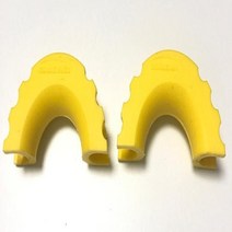 견인막대 샤클 프로텍터 커버 58 D 아이솔레이터 안티 래틀 토잉 부품 지프 오프로드 복구 4x4 액세서리 2 개, 3.2pcsyellow