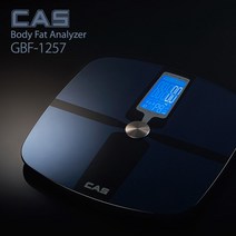[카스저울] 카스(CAS) 프리미엄 디지털 체지방 체중계 GBF-1257, 전체색:화이트(White), 상세 설명 참조
