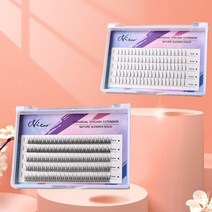 티지피니코 인조속눈썹 가속눈썹 A형 V형 I형 E형 세트 내추럴 부분가닥속눈썹 연장아이래쉬 셀프, V형 언더 + I형 일자 세트