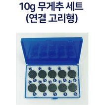 10G 무게추 센트 연결고리형 분동 실험용 과학준비물