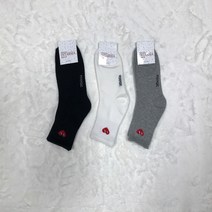 명품 메이커 인따르시아 하트 발목 중목 면 100 양말 발목밴딩 좋음