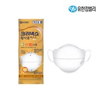 +특판용+ 크리넥스 황사용 마스크 플러스 KF80 소형 중형 대형 화이트 황사 및 미세먼지 차단 4단 접이식 의약외품 유한킴벌리 마스크 코스트코 동일 +사은품 착한마스크 1매, 40매, 플러스kf80소형+착한1매