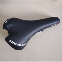 산마르코 자전거안장 Selle 라이딩 여성용 화이트온블랙 핑크 Marco 블랙온 Saddle 카본안장, 02, 1개