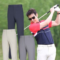 리빌모아 봄여름용 사방스판 허리밴드 경량 NC소재 남성 골프바지