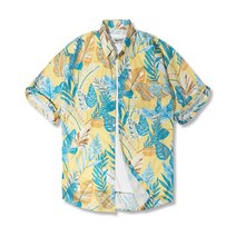 하와이안셔츠 남성 여성 바캉스룩 여름 남성용 새로운 반팔 면화 하와이안 셔츠 캐주얼 패션 탑 느슨한 통기성 특대 남성 의류 5xl