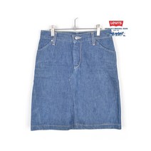 빈티지/ 리바이스 청치마/여성26/데님/스커트/브랜드/907a2