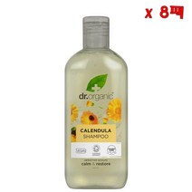 Dr. Organic 닥터오가닉 카렌듈라 샴푸 265ml 8팩