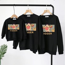 가족티 패밀리룩 돌촬영 기념일이벤트룩 티거 남여공용 맨투맨티