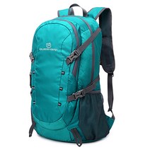 QUESHARK Professional 40L 초경량 업그레이드 방수 접이식 야외 캠핑 배낭 등산 하이킹 여행 가방 3 색, 녹색