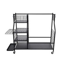 캐디백 거치대 철제 수납함 실내 스크린 골프 스탠드, 상세 페이지 참고