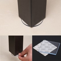 쇼파 소파 밀림방지 패드 테이블 식탁 책상 미끄럼방지 스티커 4P, 쇼파 원형, 1개
