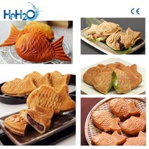 붕어빵기계상업 붙지 않는 6 pcs 붕어빵 기계 생선 와플 메이커 물고기 붕어빵틀 158, 협력사, 220v, 오
