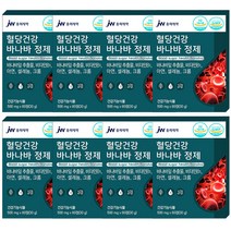 JW중외제약 혈당건강 바나바정제 혈당 조절 바나바잎추출물, 60g, 8개