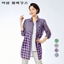 마담엘레강스 프레쉬 체크 재킷 K231JK06