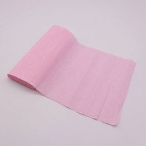 꽃다발포장지 꽃자재 예븐 꽃 포장지 부자재 15*250cm 장식 종이 접기 주름 크레이프 공예 DIY 만들기 포장 스크랩북 파티 배경, Light Pink