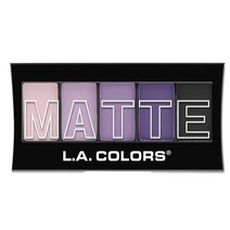 엘에이컬러즈 5 컬러 매트 아이섀도우 7.1g, CEM473 Purple Cashmere, 1개