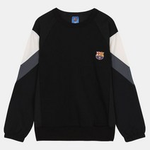 유솔 NC이천점 하나만 입어도 돋보이는 FC 바로셀로나 우븐 배색 맨투맨 ULMA22305