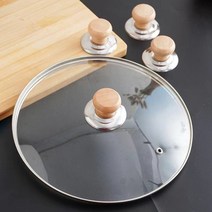 냄비 뚜껑 손잡이 고무 패킹 41pc 내열성 교체 덮개 상단 주방 조리기구 교체 부품 주방 악세사리, 4개